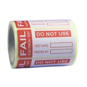 Martindale FAIL1 Fail labels