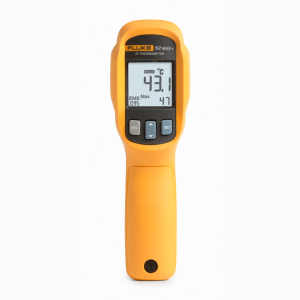 Fluke 62MAX PLUS Twin Laser Infrared Temperature Thermometer – measurement range -30 to +650°C