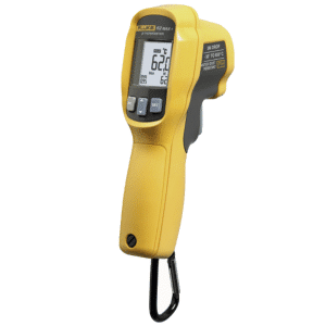 Fluke 62MAX PLUS Twin Laser Infrared Temperature Thermometer – measurement range -30 to +650°C