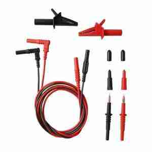 Leaderman LDM-020 Red & Black Test Lead Set for Multimeters