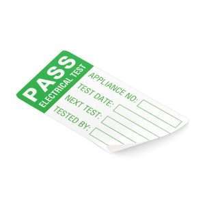 Martindale LAB2 Large PASS PAT Test Labels