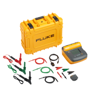 Fluke 1550C FC KIT 5kV Insulation Resistance Tester Kit with IP67 Hard Case, Fluke Connect IR3000FC/1550 Connector & Accessories