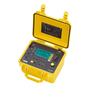Chauvin Arnoux CA6547 Digital Megohmmeter – 50V to 5000V Insulation Resistance Tester with Timed IR, PI, DAR, Step Voltage & RS232 Connectivity